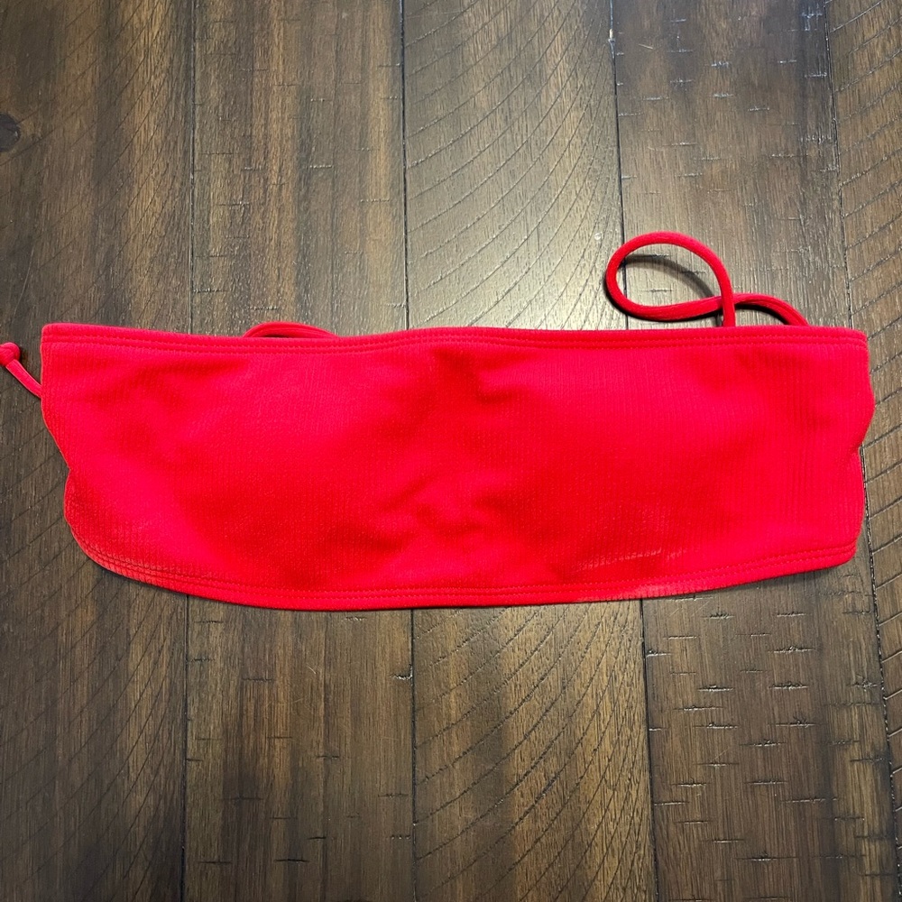 Red ZAFUL swim top
